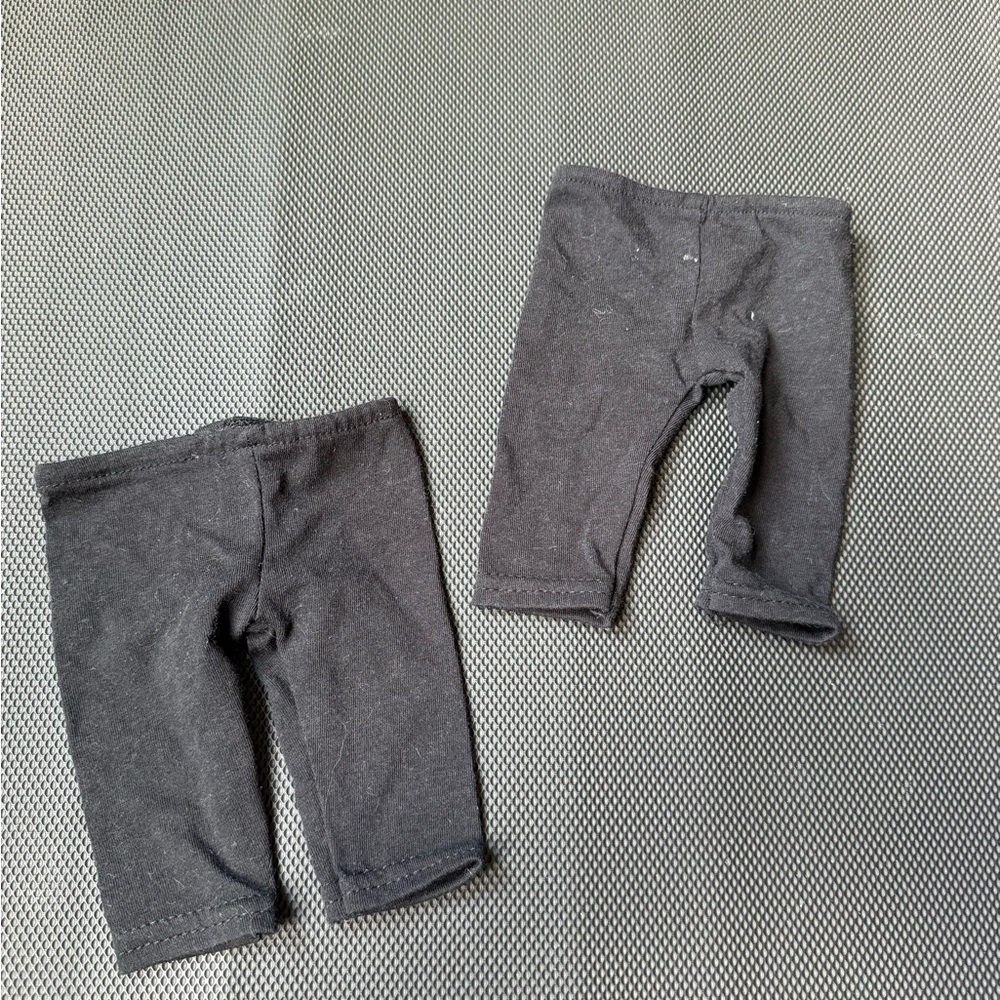 American Girl - 2 Piece Black Leggings Set